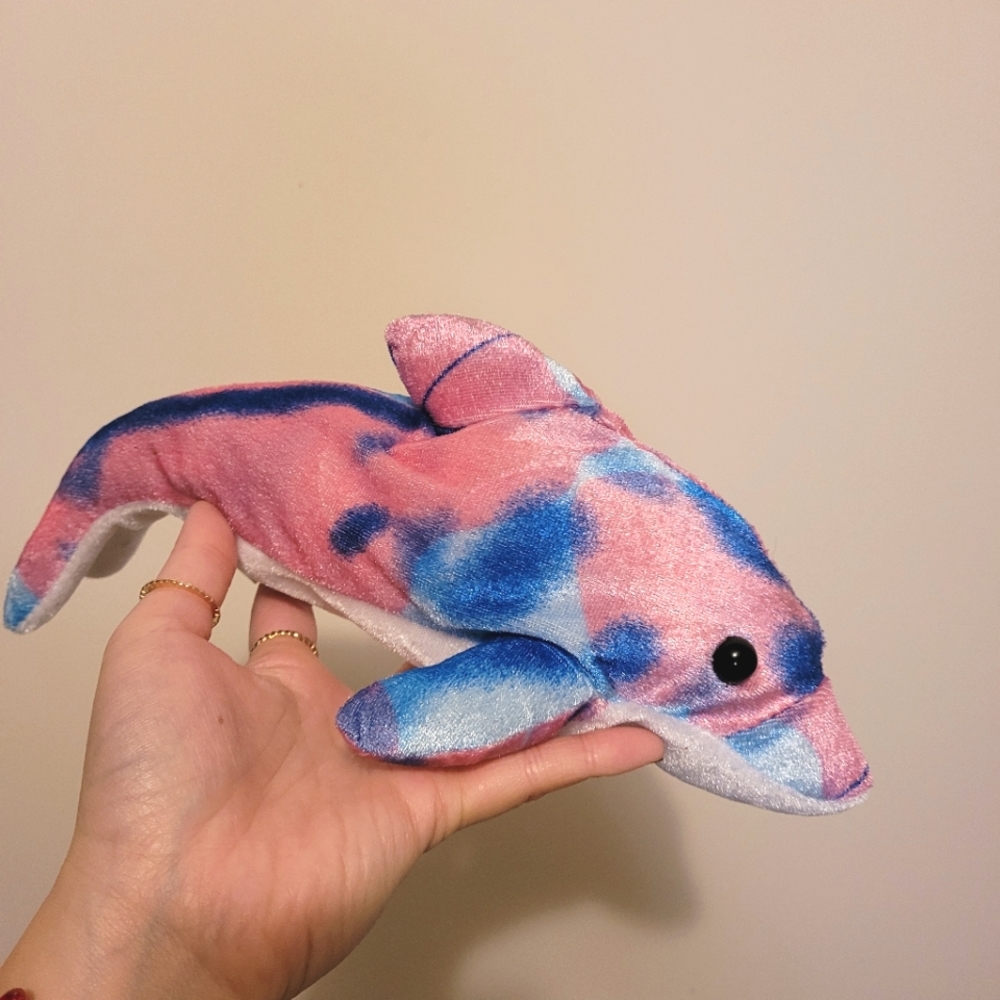 Cotton Candy Dolphin Toy